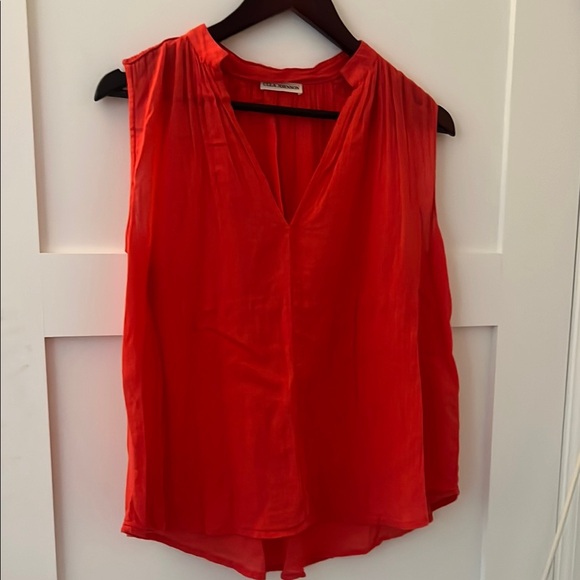 Ulla Johnson Tops - Ulla Johnson Vibrant Red Sleeveless Blouse